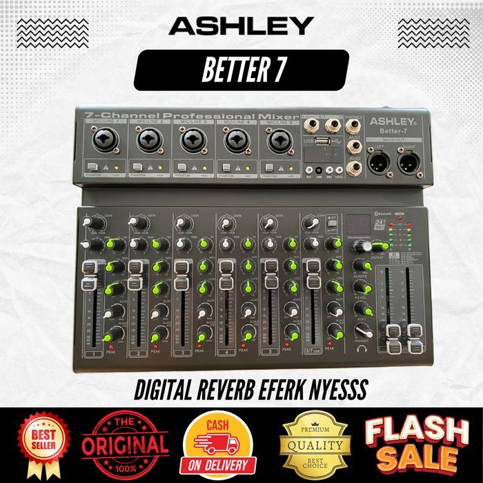 Mixer Ashley Better 7 Channel