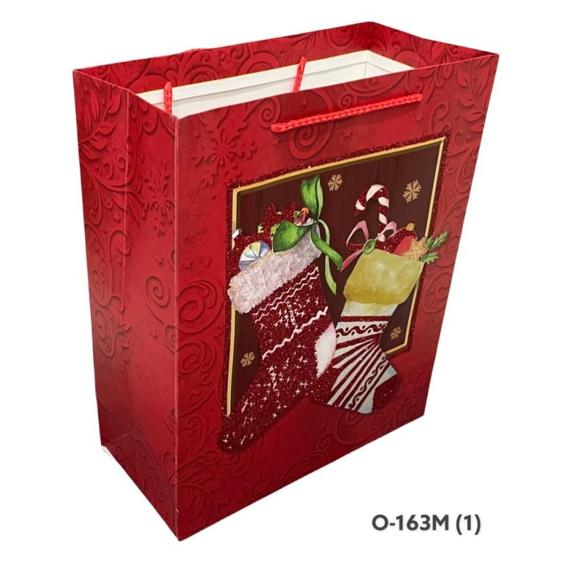 

GOODIE BAG NATAL | PAPER BAG| KANTONG HADIAH 32*26*12 PREMIUM QUALITY - [1]