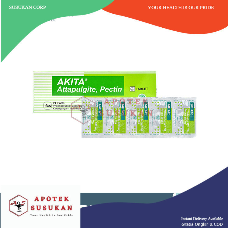 Akita 10 Tablet - Obat Diare