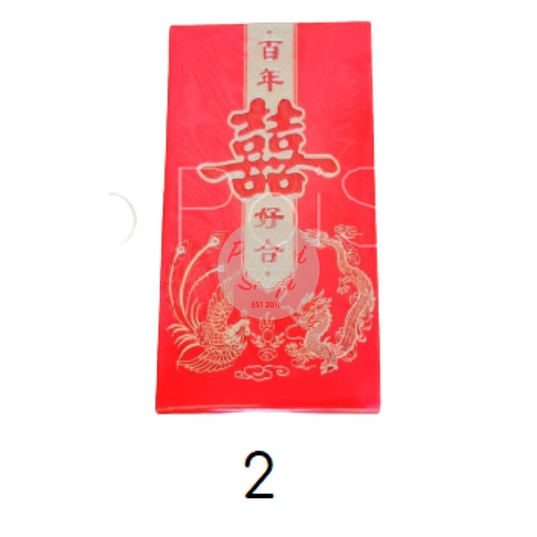 

Angpao Fu Panjang Emas 3D Timbul Angpao Fuk Pernikahan Imlek Isi 6pc - #2