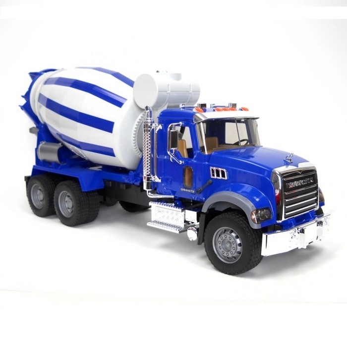 ✔Virtual.C✔ - READY STOCK Bruder Toys 2814 - MACK Granite Cement Mixer Truck - Mainan Anak