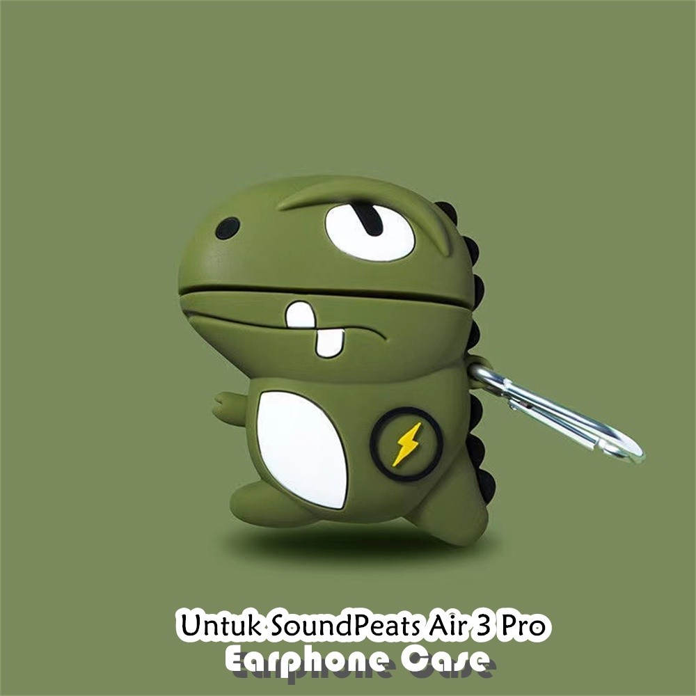 Coco Case Untuk SoundPeats Air 3 Pro Case Kartun Kreatif robot Soft Silicone Earphone Casing NO.3