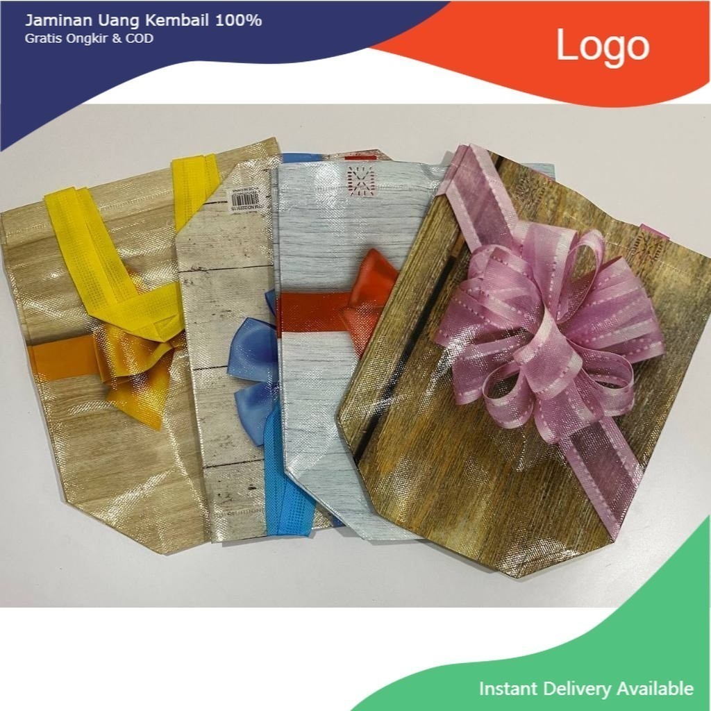 

CelineCheryl Tas Tenteng Pita (S) 22x33x12cm/Tas Kado Pesta Pekanbaru