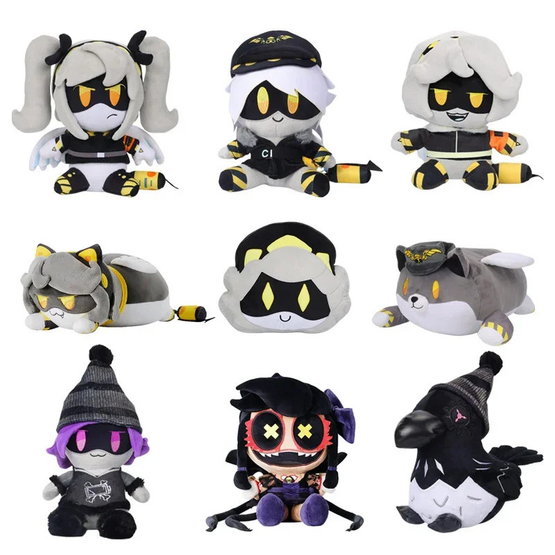 Murder Drones Cyn Plush Uzi N V J DOG Plushie Cartoon Game Anime Stuffed Animal Toys Home Decor Pill