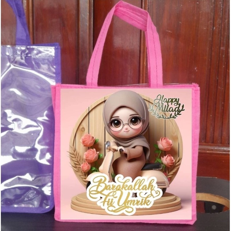 

OS Tas Ulang Tahun anak/ Tas hantaran/ Tas spunbond / tas souvenir