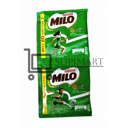 

MILO ACTIV-GO Susu Coklat Renteng Isi 10pc Sachet