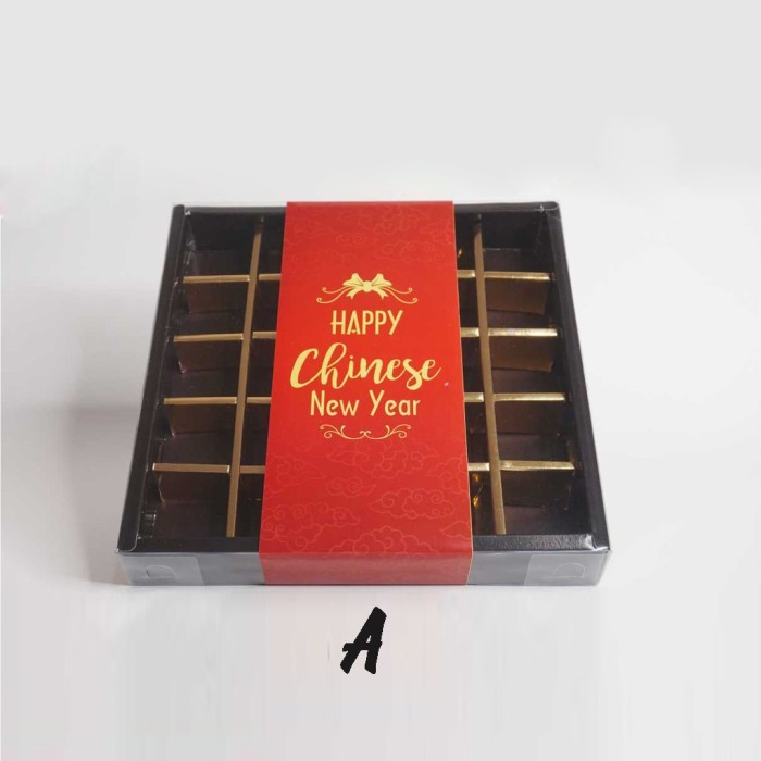 

Paper Belt Imlek Chinese New Year Label CNY 9,5x53 Hiasan Sleeve Mochi