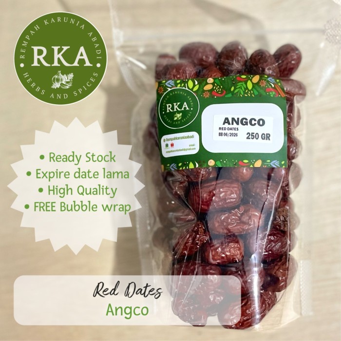 

Red Dates 250 gr / Angco 250gr / Red Dates 250 gr / Red Dates 250gr