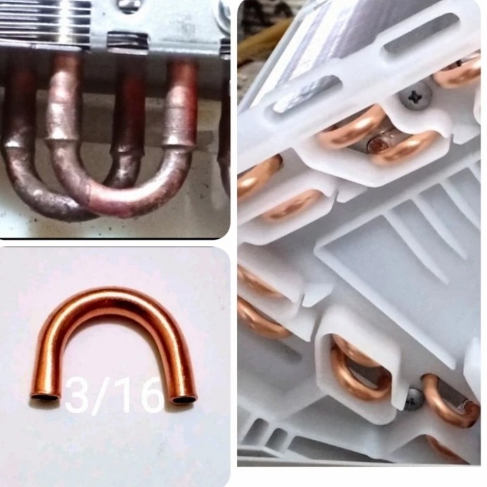 HS99 U BAND EVAP KOIL AC DAIKIN R 32 PENGANTIAN U KOIL EVAPORATOR YG BOCOR