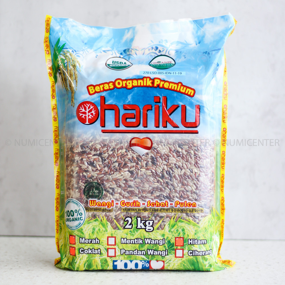 

2kg Organic Mixed Rice Beras Campur Tiga Warna Organik HARIKU