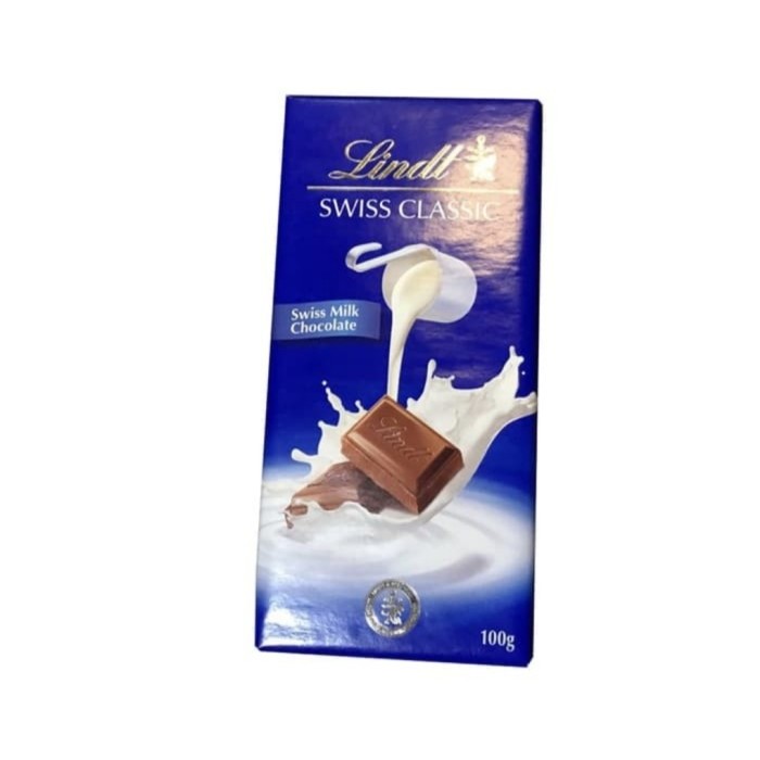 

Lindt Swiss Classic Chocolate Milk Almond Hazelnut Raisin Dark Coklat - Milk