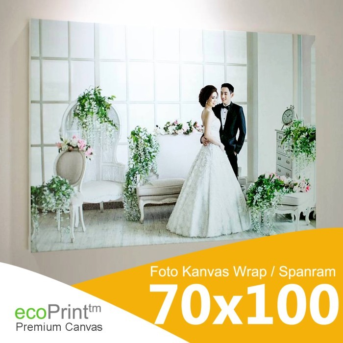 

Cetak Foto Kanvas Photo Canvas Print Spanram Wrap Ukuran 70x100 cm