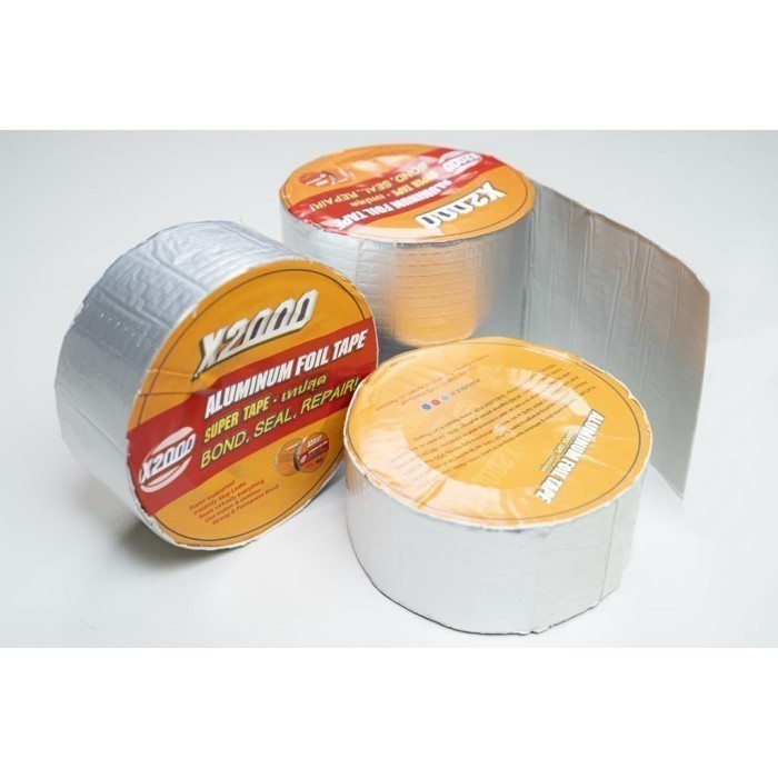 

Andma Super Tape X2000/Lakban Anti Bacor/Aluminium Foil Tape - 5cm