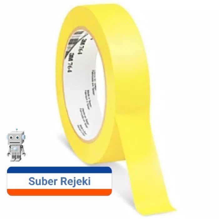 

Andma 3M Floor Marking Tape 764 Yellow Isolasi Lantai Lakban Lantaiukuran 1