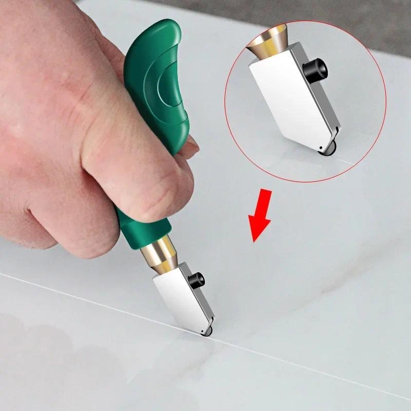 

1pc Multifunctional Glass Cutter Ceramic Tile handheld Portable Cutting Tool Ceramic Tile Cutter Diamond Cutting Hand Tool