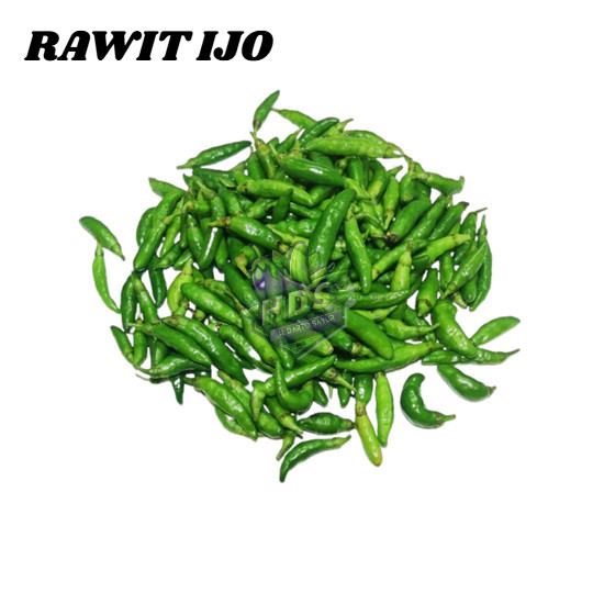 

Cabai Rawit Hijau/Cabai Rawit 100gr HDSFRESH