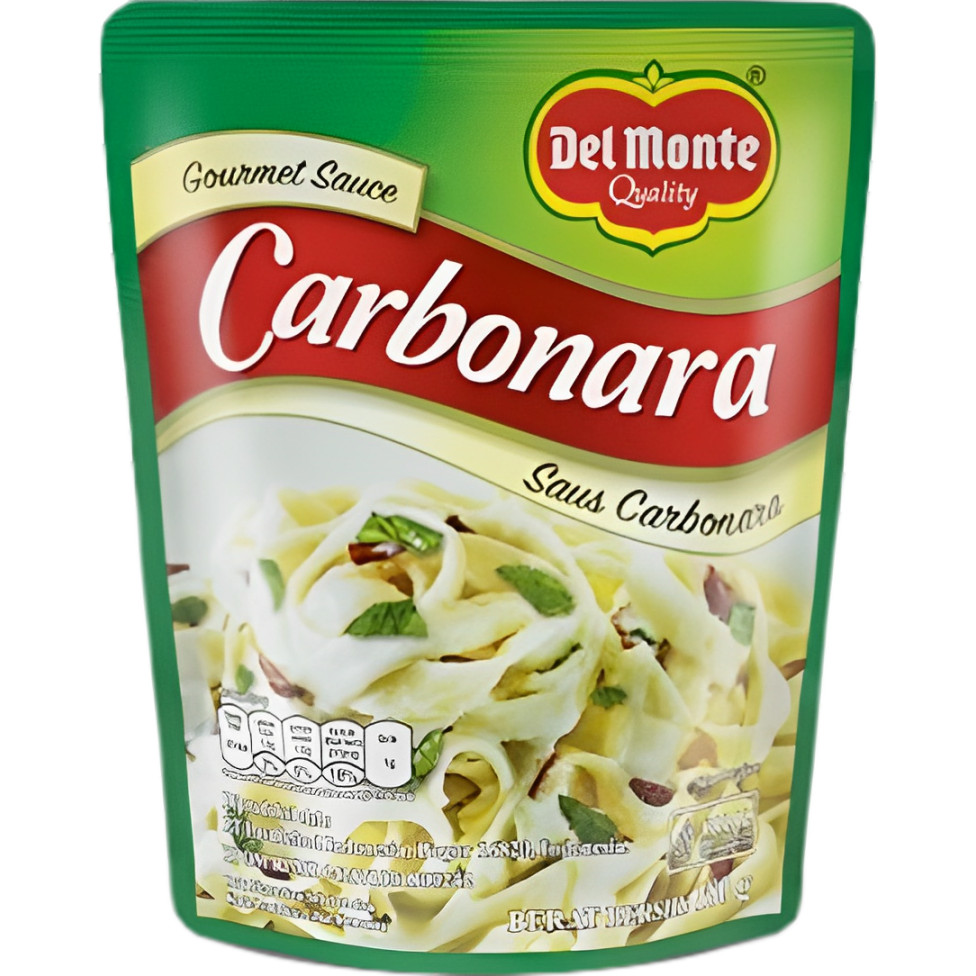 

Delmonte Saus Carbonara 180gr - Gourmet Sauce