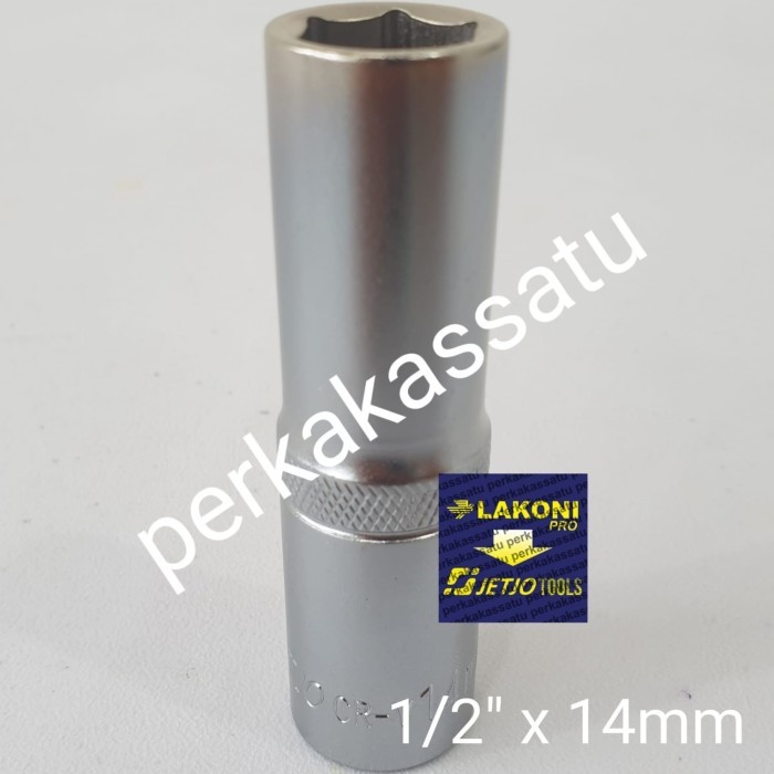 KUNCI MATA SOCK PANJANG 1/2" X 14MM 6PT LAKONI PRO 14 MM SOCKET SOK