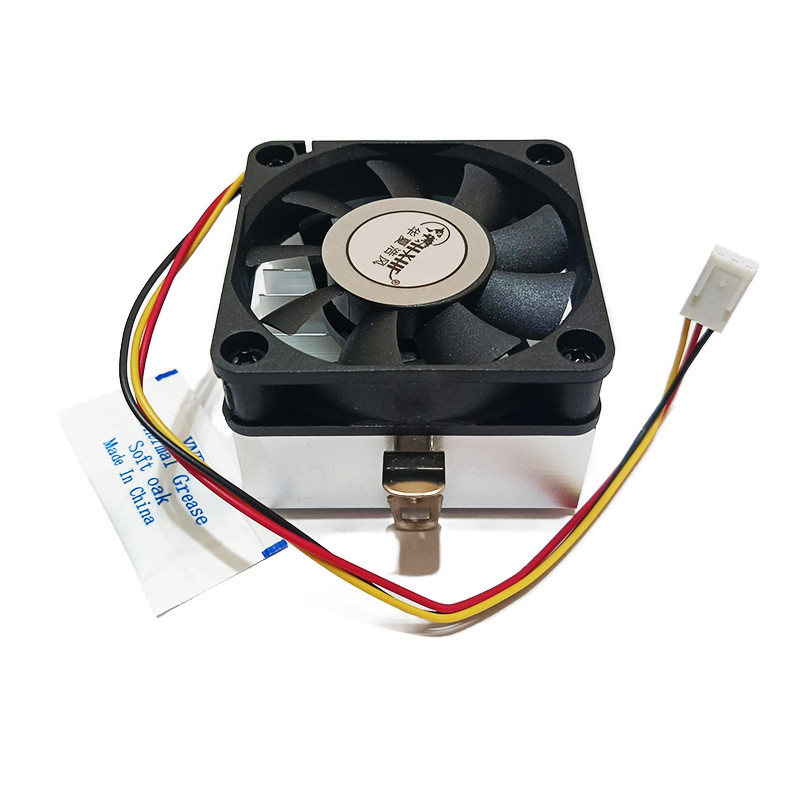 Cpu fan for socket 370 cpu heatsink support LGA 370 cashier machine cooler 6015 fan 6cm mini fan