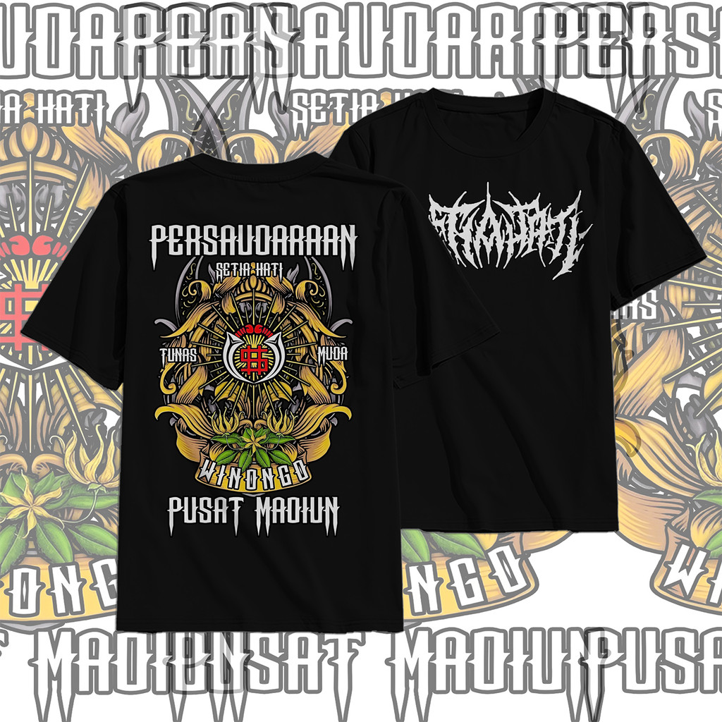 KAOS PRIA WANITA TERBARU -PS1 - BAJU PSHT-KAOS PSHT BUJANG GANONG TERBARU KAOS TERATE KAOS DISTRO