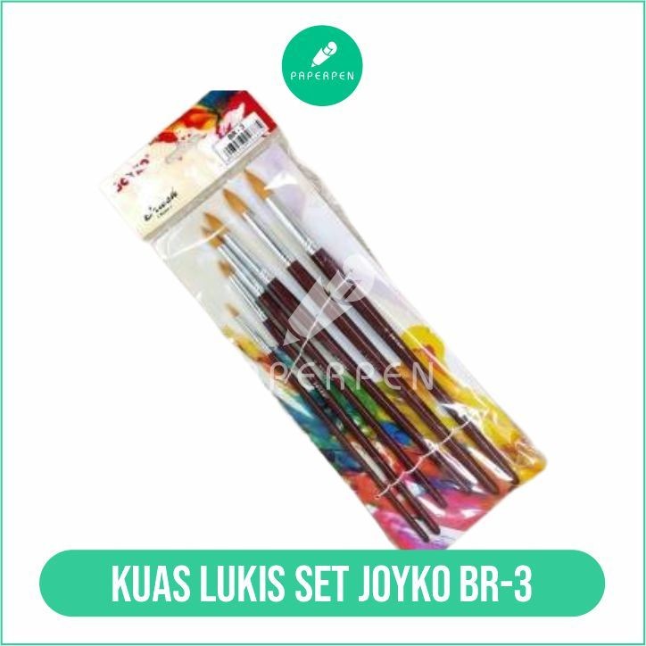 

(PST.ATK) Kuas Lukis Set Joyko Br-3