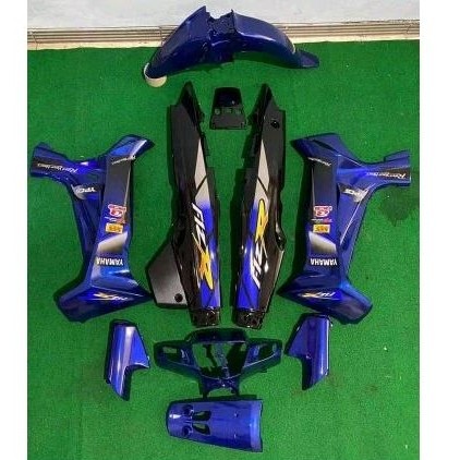 Cover Body Set FizR Custom Biru Hitam