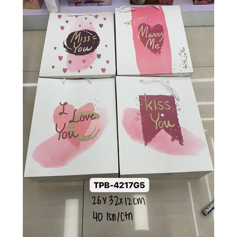 

(GTT) PAPERBAG TEBAL IMPORT 26x32x12cm
