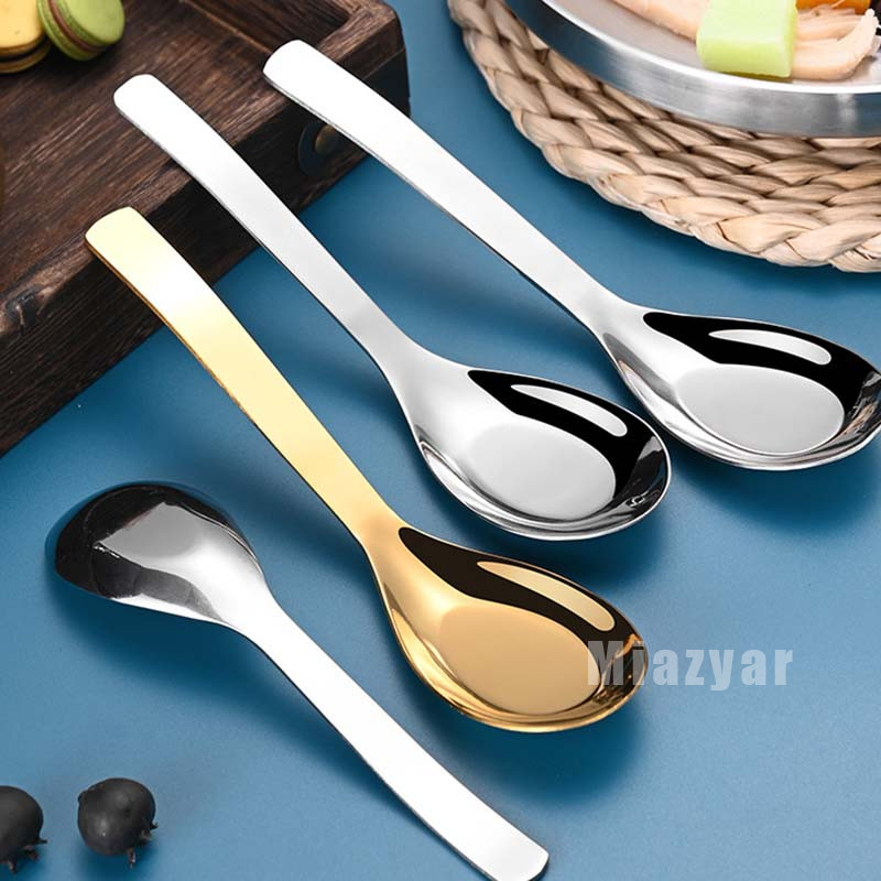 Sendok bebek stainless sendok stainless /sendok makan /sendok bebek/sendok emas/sendok stainless mod