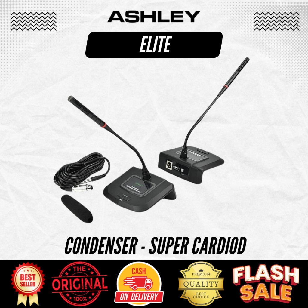 Mic Confrence Ashley Elite Condenser Original