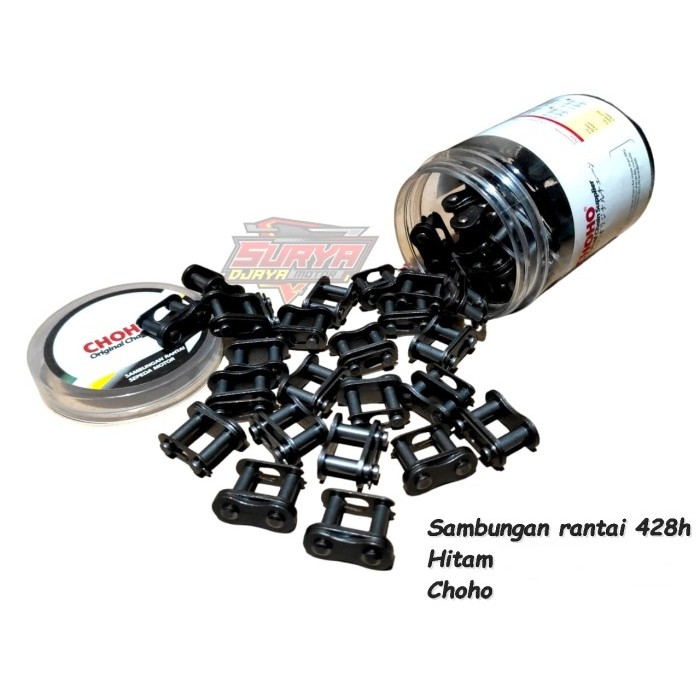 SAMBUNGAN RANTAI 428H HITAM CHOHO SAMBUNGAN RANTAI 428 H CHOHO - 428H 1 PCS quality