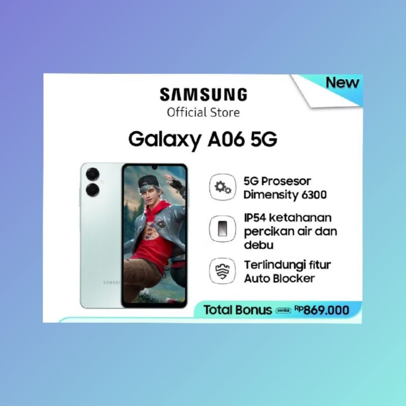 Samsung A06 5G | Samsung Galaxy A06 5G 6/128GB Garansi Resmi
