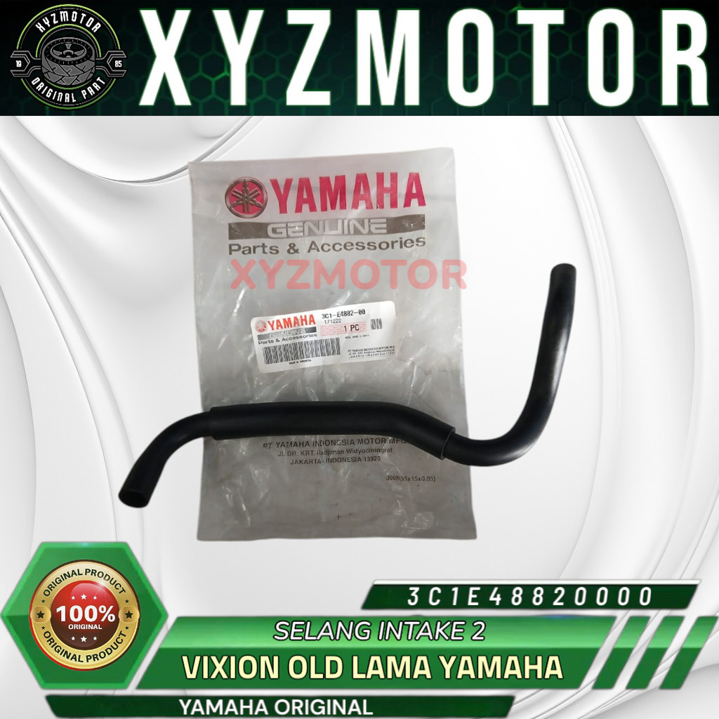 SELANG FILTER UDARA HOSE BEND 2 SELANG INTAKE 2 VIXION OLD YAMAHA 3C1-E4882-00 ORIGINAL