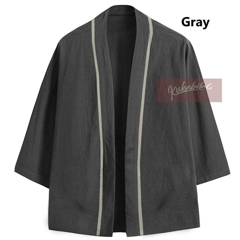 KUKABILAL  Kimono LIS | Outer Jepang | Kimono Unisex | Cradigan Jepang | Kimono Pria