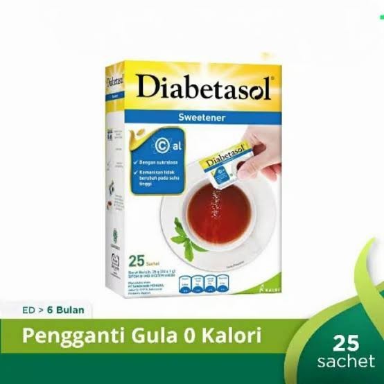 

diabetasol sweetener 25 sachet