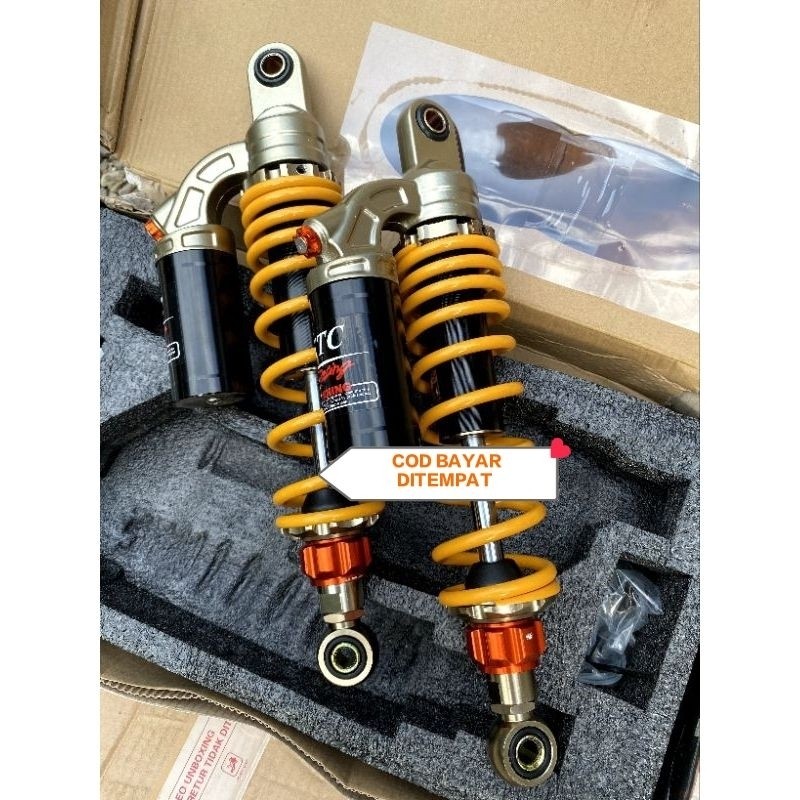 MN10L sok shockbreaker tabung belakang KTC Evo kuning ukuran 32 RX King RX S CB Tiger bebek all moto