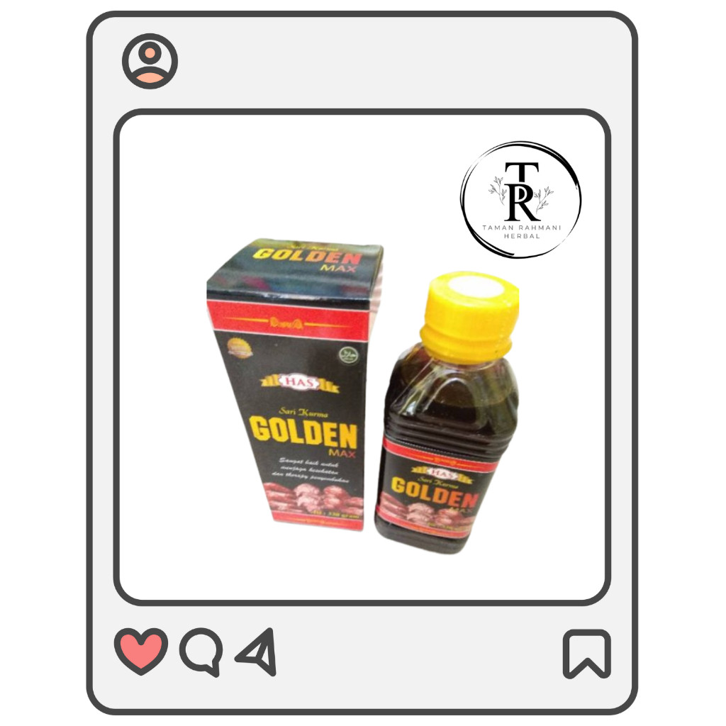 

TRH Sari kurma Golden Max sarikurma ajwa original 330gr