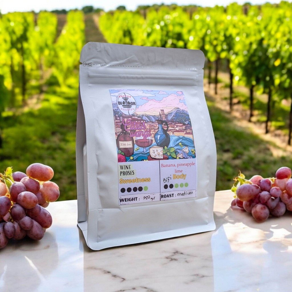 

Kopi arabika WINE proses origin malabar biji dan bubuk berat 1kg