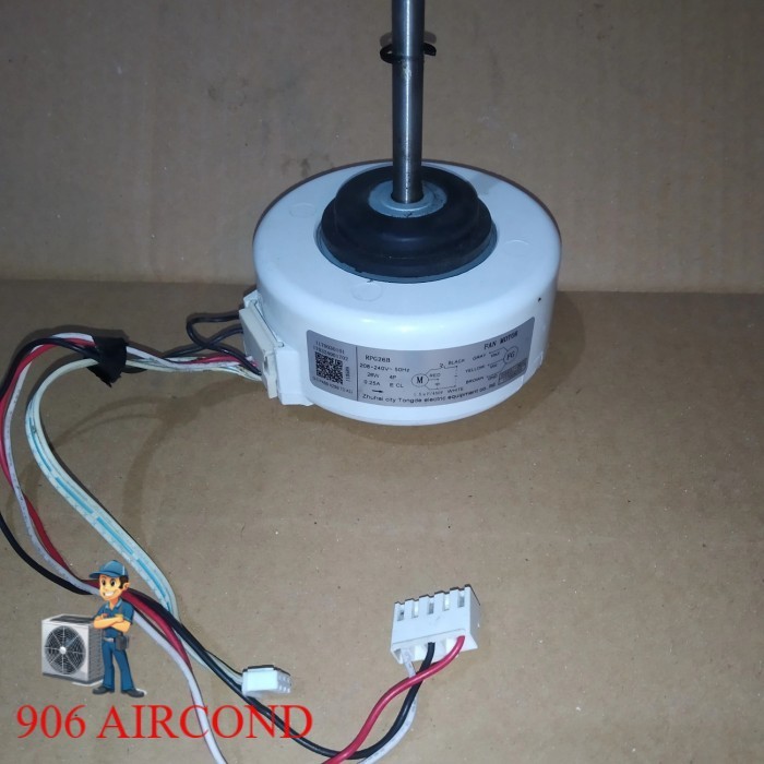 Sparepart dynamo fan indoor ac tcl 2 pk original