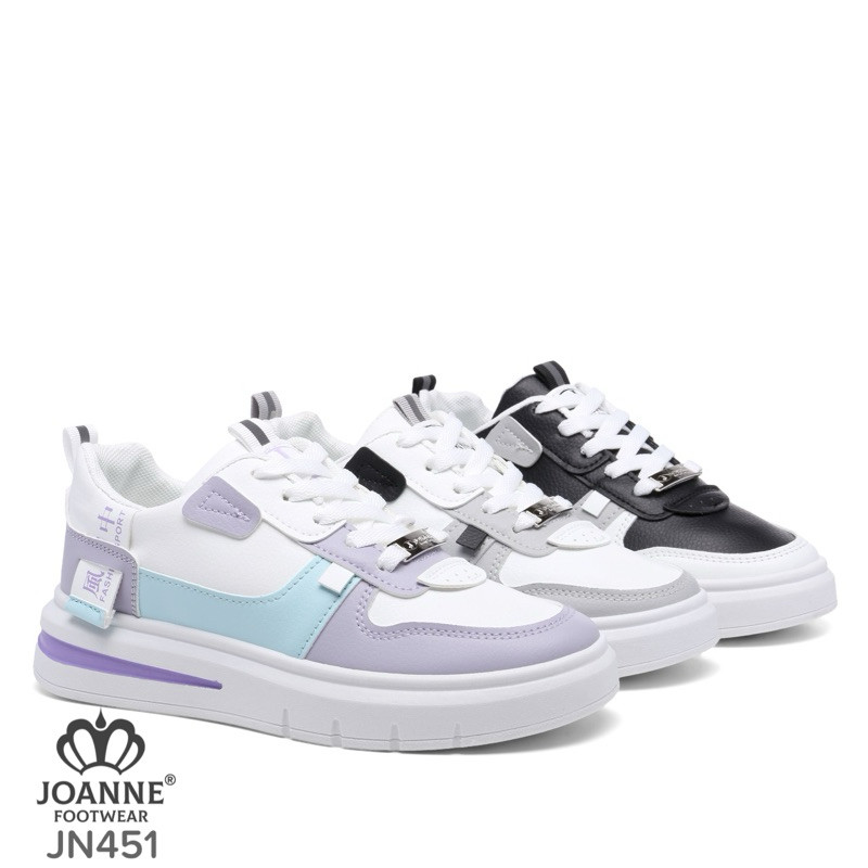 PROMO JOANNE FOOTWEAR JOANNE Sport Sneakers Shoes Sepatu Wanita #JN451