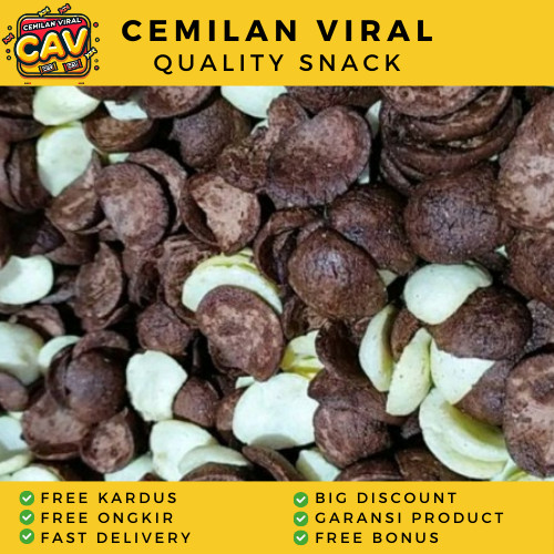 

CAV COCOCRUNCH HITAM PUTIH 500g Cereal Hitam Putih Coco Crunch Sereal Kiloan sereal Gandum