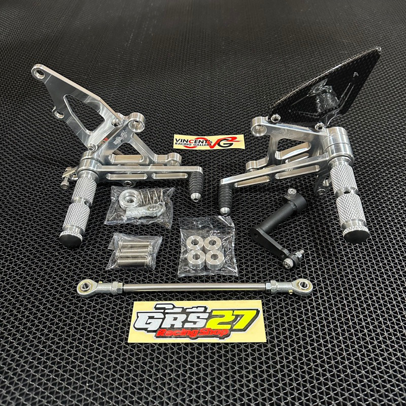FOOTSTEP UNDERBONE UB VRG MODEL TYGA NINJA R SS RR NEW OLD ZX CBU 150 ORI ORIGINAL VRG RACING NOT BP