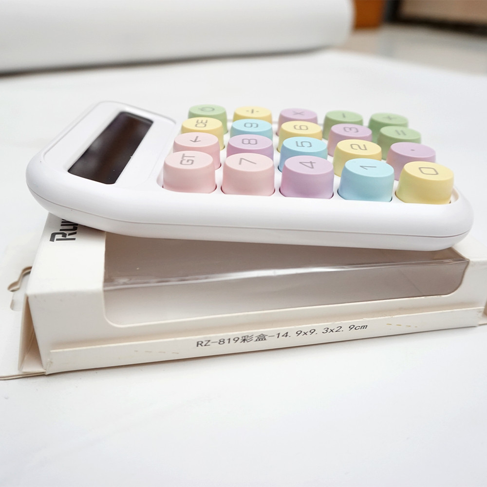 

RZ-819 kalkulator tombol besar kalkulator layar besar 12 bit kalkulator