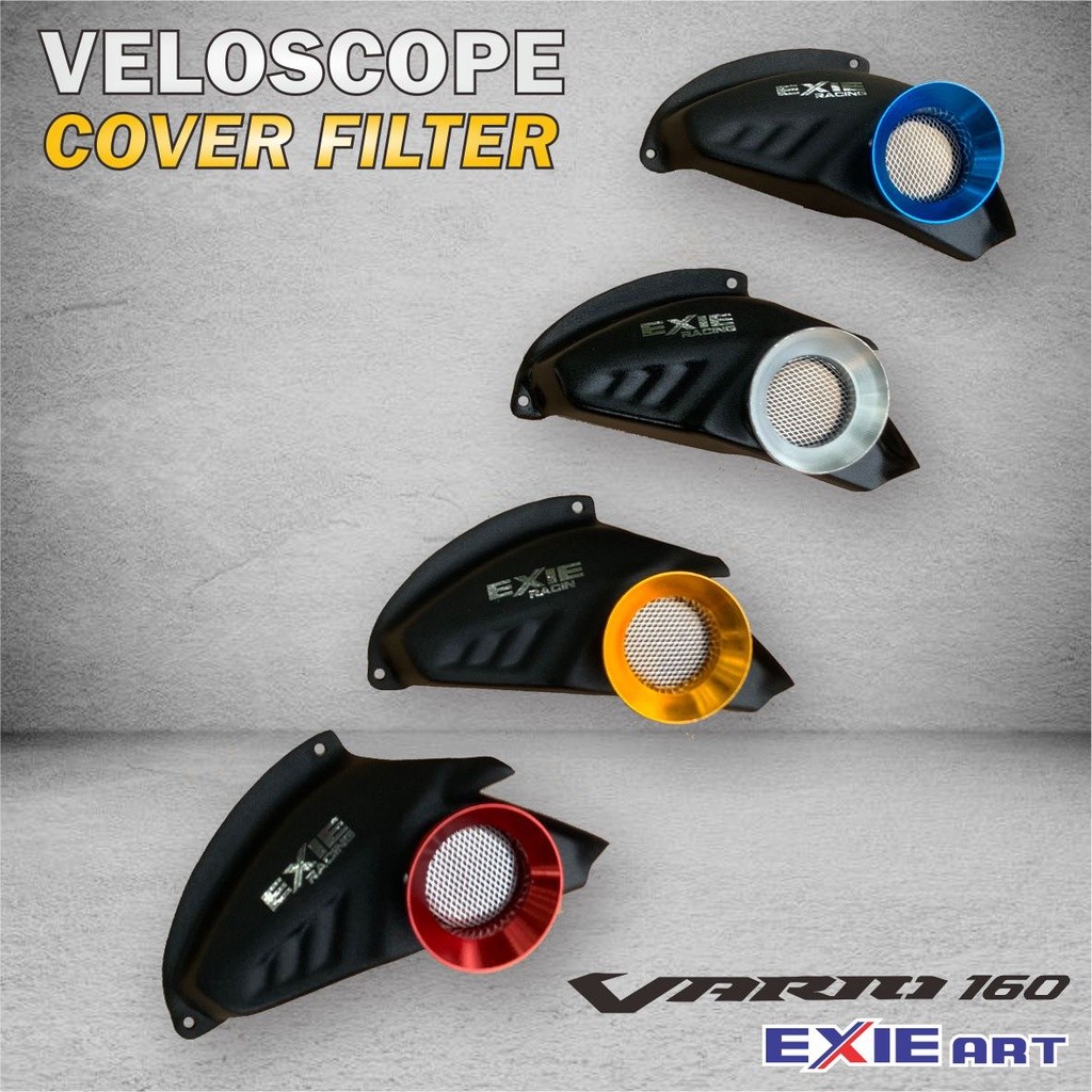 XOJINSHOP VELOSCOPE COVER FILTER VARIO 160 - COVER FILTER VELOCITY VARIO - AKSESORIS VARIASI VARIO 1