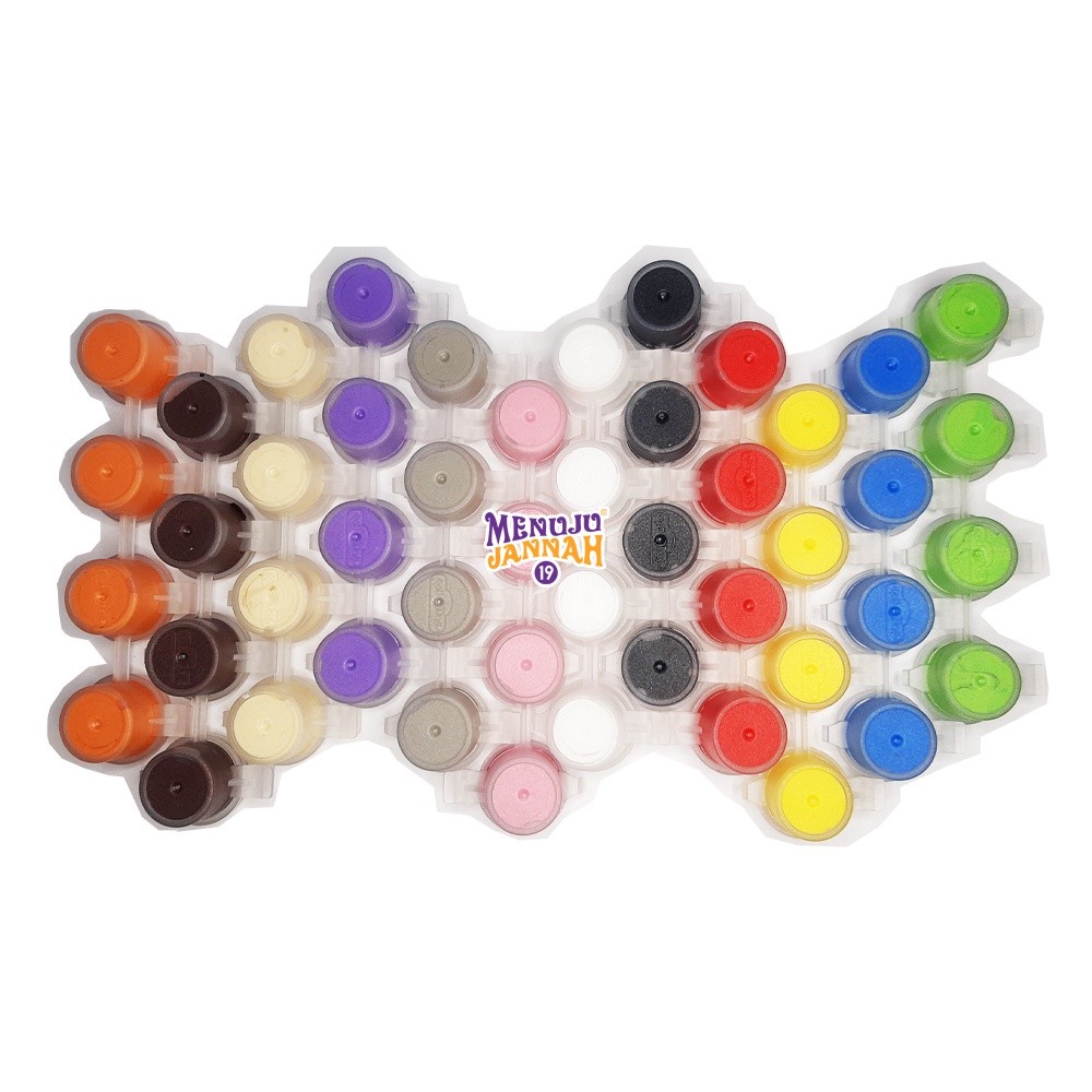 

CALIOGRI.SHOP CAT AIR / Warna / Lukis - Watercolor untuk Mewarnai & Melukis 3ml (Anak dan Dewasa)