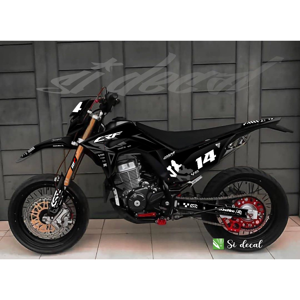 Custom Stiker Decal CRF 150L Full Body Free Request Bagus Keren Terjangkau