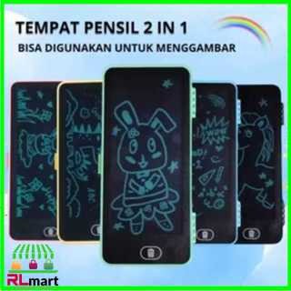 

KOTAK PENSIL LCD MENGGAMBAR Drawing Box Kotak Tempat Pensil LCD Dan Papan Coret Kreatif Anak Dengan Digital Pad Edukasi