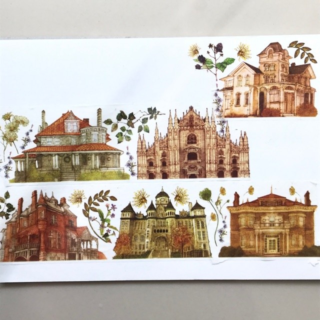 

washi tape sample architecture