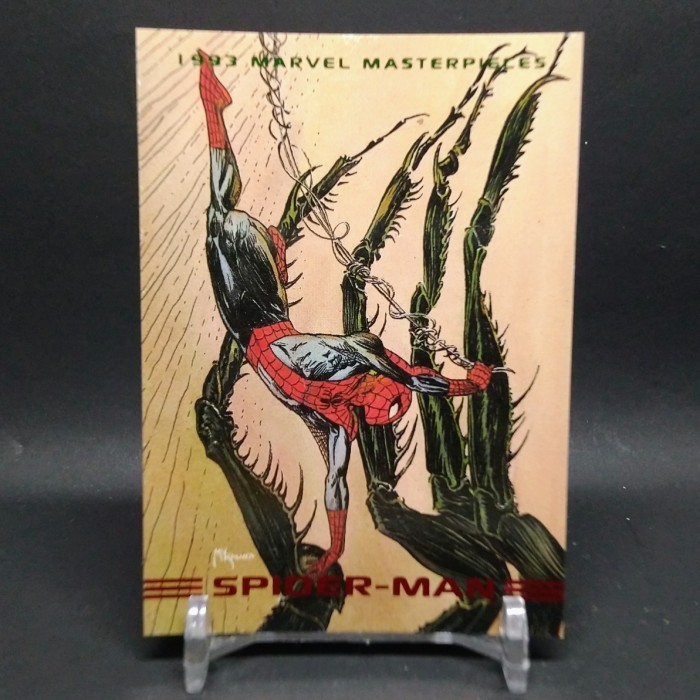 KY562 Kartu Marvel Masterpieces 1993 Spider-man Spiderman | TERBAIK