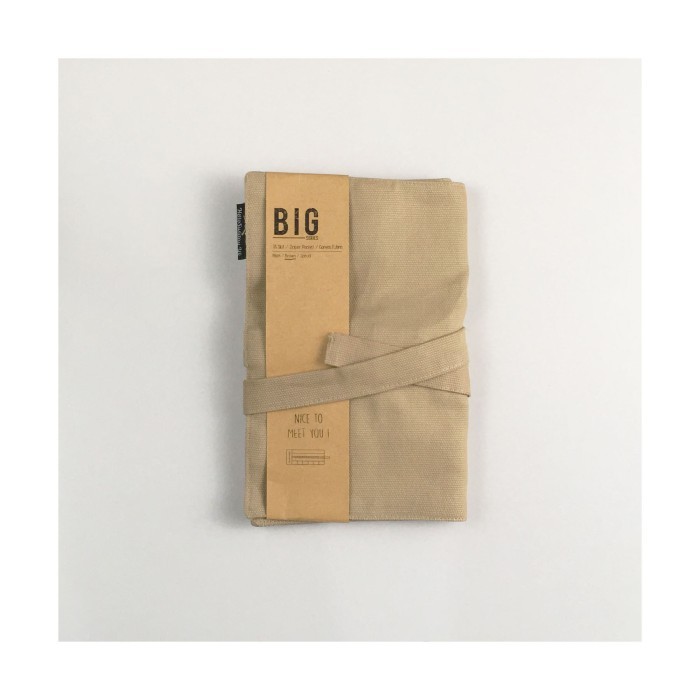 

New Collection[PROMO]] HELLO SUNDAY Big Series Roll Pencil Case - Khaki Brown