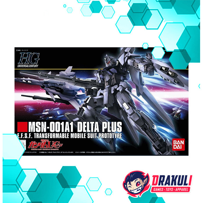 BANDAI Plamo HG / HGUC Delta Plus